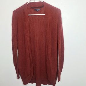 Burnt orange American Eagle cardigan